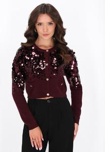 Кардиган faina Cardigan, Burgundy/Red