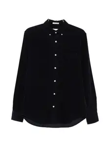 Вельветовая рубашка с нагрудным карманом Gant, синий