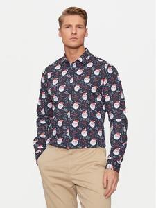 Рубашка узкого кроя Only & Sons, синий