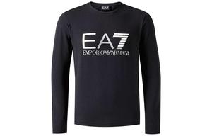 Футболка мужская черная EA7 SS23 EMPORIO ARMANI