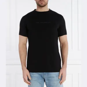 Облегающая футболка Karl Lagerfeld, черный