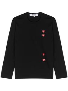 Comme Des Garçons Play футболка с принтом, черный