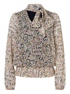 More & More Блузка из шифона с принтом и завязками, разноцветная