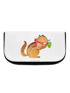 Косметичка Mr & Mrs Panda Eichhörnchen Smoothie ohne Spruch, белый