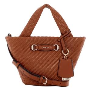 GUESS Женская коричневая сумка через плечо среднего размера из искусственной кожи, Brown