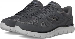 Кроссовки SKECHERS Track Ezral Hands Free Slip-in, Charcoal