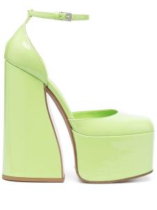 Le Silla туфли Nikki на платформе, зеленый