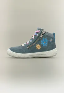 Высокие кроссовки tensy Superfit, Hellgrün/Mehrfarbig