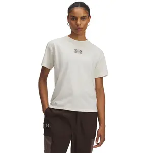 Женская футболка UA Trail Run Graphic Under Armour, коричневый