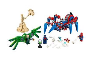 Набор строительных блоков «Большой танк Человека-паука» из коллекции «Супергерой», 301, 600 деталей, Lego, giant spider tank