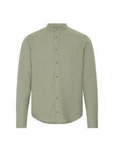 BLEND Рубашка на пуговицах 'BHLines' Regular fit в цвете хаки