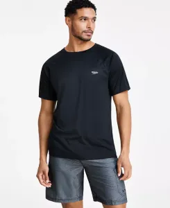 Мужская быстросохнущая майка-рашгард UPF 50+ Speedo, черный