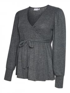 Блузка mama licious, черный