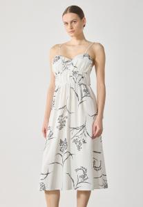 Повседневное платье LINEN MIX DRESS Anna Field, кремовый