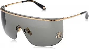 Солнцезащитные очки Roberto Cavalli Unisex SRC012M, Total Shiny Black, 99, Total Shiny Black, 99, Total Shiny Black