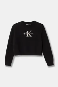 Детский свитер Calvin Klein Jeans, черный