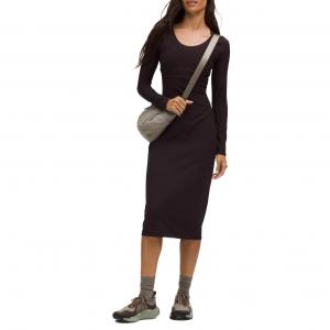 Женское платье с длинными рукавами Lululemon, sequoia коричневый/squo