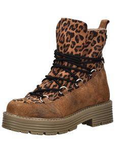 Ботильоны на шнуровке LAZAMANI, Brown/Dark brown