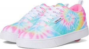 Кроссовки с колесами Heelys Youth Girls Pro 20 Prints Ivory Ella, Tiedye/Multi