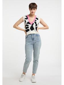 MyMo Белый/черный пуловер