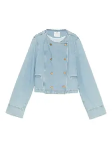 Двубортный блейзер Forte Forte, синий