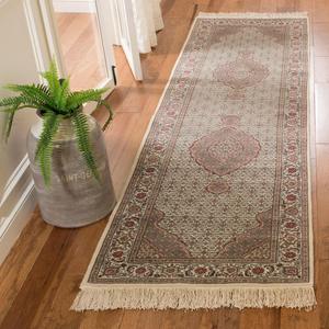 SAFAVIEH Tabriz Herati коллекция ковер-дорожка 77 x 366 см,, ассорти, геометрический узор, идеален для помещений с высокой проходимостью в гостиной, спальне, столовой (TH15)