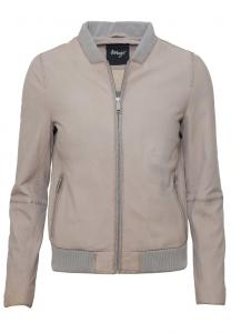 Кожаная куртка Maze, светло-голубой