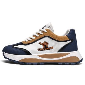 Кроссовки мужские low top Casual PROTECTCAMEL, белый синий