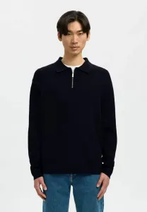 Джемпер slhteller с половинной молнией Selected, Sky Captain