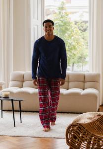 Пижамный комплект Phil & Co. Berlin SET, Blue/Red/Red