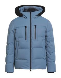 Пуховик Woolrich, серо-синий