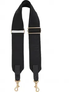 Регулируемый ремень для сумки с логотипом CHLOÉ, черный