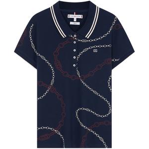 Женская поло Tommy Hilfiger, синий