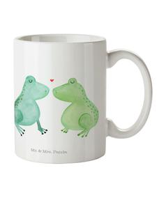 Детская кружка лягушка любовь без слов в белом цвете Mr. & Mrs. Panda