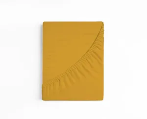 Простыня Sleepstyle на резинке, 180-200х200 см, золотой