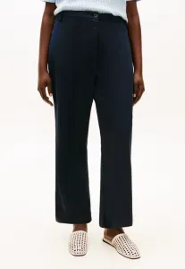 Зауженные прямые брюки-чиносы с эффектом потертости Tommy Hilfiger Curve, Dark Night Navy