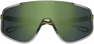 Мужские солнцезащитные очки Carrera 4017/S серо-желто-зеленое зеркало 99/1/135, Grey/Yellow