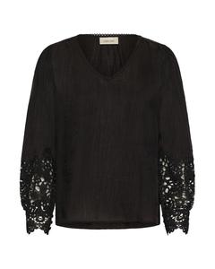 Cream Блузка 'CRTina' в черном цвете