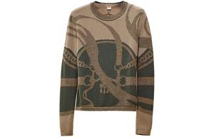 Кашемировый свитер женский Gobi Green Hermes