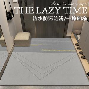 Budis Ковер 90х120 см для прихожей из кожи, водонепроницаемый, моющийся, устойчивый к скольжению