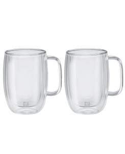 Набор из 2 стеклянных кружек для латте Sorrento Plus ZWILLING, Clear