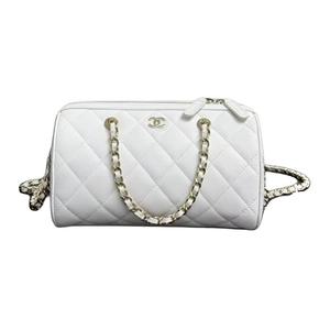 Сумка через плечо из личи грано коровьей кожи CHANEL, basic set (bag+dust bag)