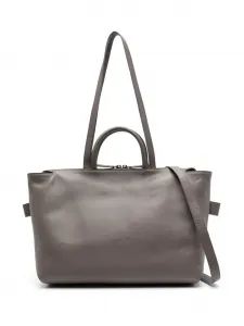 Сумка-тоут 4 Dritta с тисненым логотипом Marsèll, серый