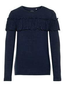 Name it Детская толстовка с оборками синего цвета