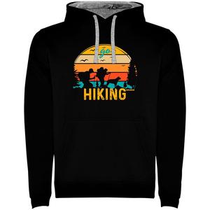 Худи Kruskis Hiking Two-Colour, черный