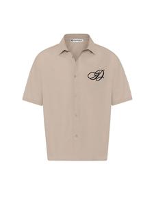 Рубашка на пуговицах Comfort fit Dandalo, серый