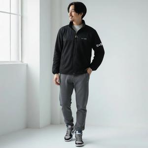 Флисовая куртка CONVERSE для мужчин и женщин, осень/зима, верхняя одежда для холодной погоды, с логотипом, унисекс, стильная, повседневная, легкая, на молнии по всей длине.