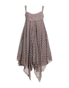 Макси платье Marc Le Bihan, серо-коричневый