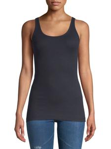 Любимая ребристая майка Vince, цвет Coastal Blue