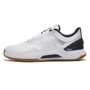Wilson Интригующие туристические кроссовки с поддержкой для профессионального тенниса для женщин низкие белый морской синий коричневый, цвет White/Marine Blue/Brown